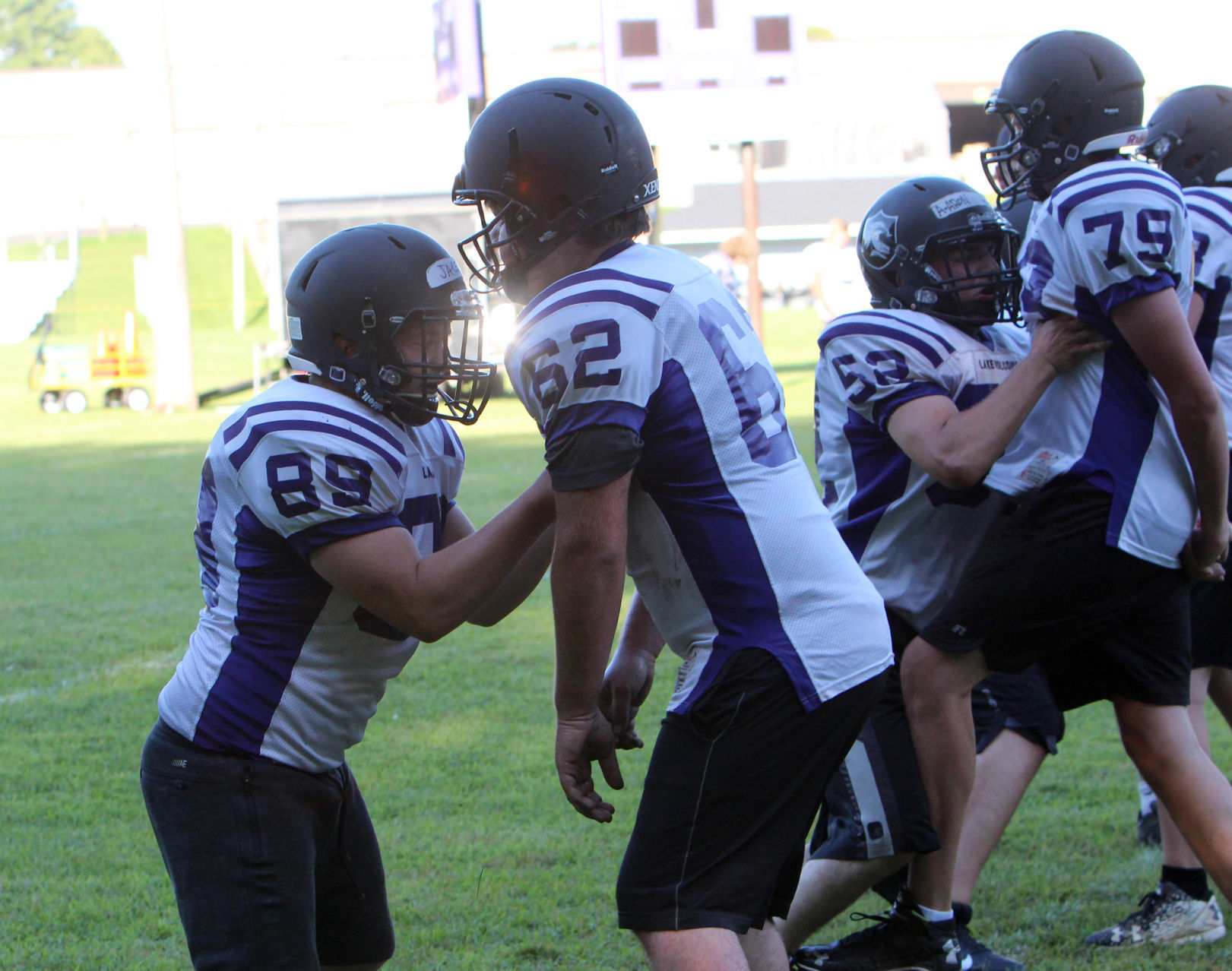Lake Holcombe/Cornell football practice 8-8-19